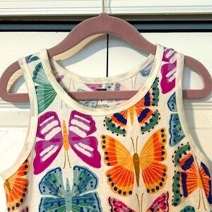 Girls Dress, Size 5, Tea Brand, Butterfly print